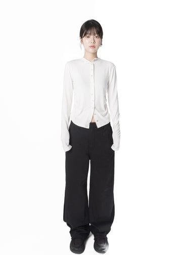 LOW SEMI WIDE COTTON PT